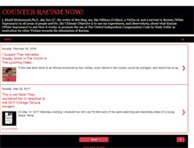 Tablet Screenshot of counter-racismnow.com